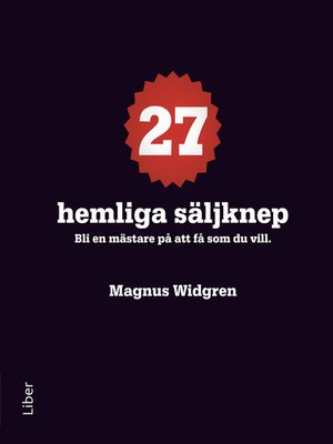 cover image of 27 hemliga säljknep